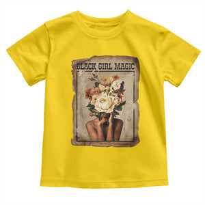 Black Girl Magic Toddler T Shirt Feminist Black Women In History TS12 Daisy Print Your Wear