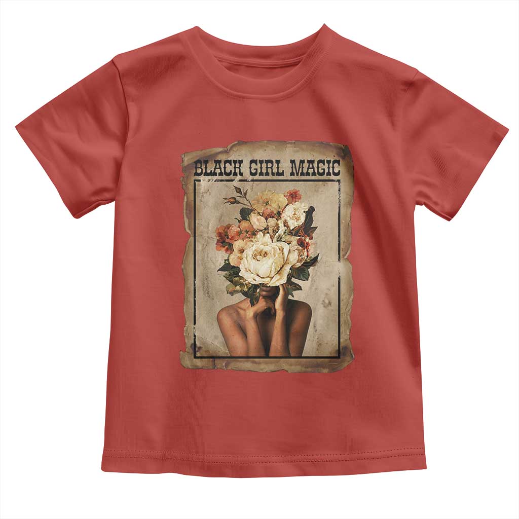 Black Girl Magic Toddler T Shirt Feminist Black Women In History TS12 Red Print Your Wear