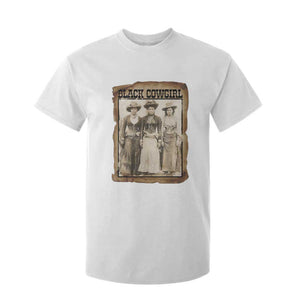 Black Cowgirl Pride T Shirt For Kid Western Black History Month Gift TS12 White Print Your Wear