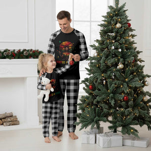 Melanin Queen Rooted In Power Plaid Pajama Set African American Afro Tree Of Life TS12 White Plaid Print Your Wear