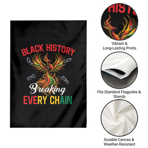 Phoenix Rising Breaking Every Chain Garden Flag Black History Month Freedom Gift TS12 Print Your Wear