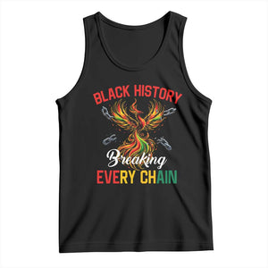 Phoenix Rising Breaking Every Chain Tank Top Black History Month Freedom Gift TS12 Black Print Your Wear