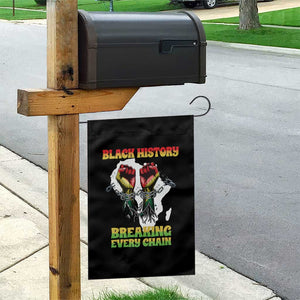African American Civil Rights Gift Garden Flag Breaking Every Chain TS12 Print Your Wear