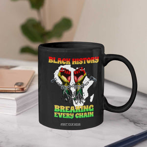 African American Civil Rights Gift Coffee Mug Breaking Every Chain TS12 Print Your Wear