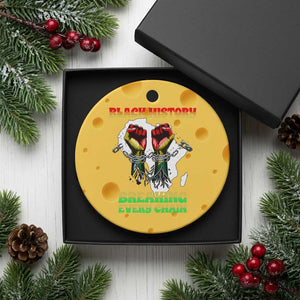 African American Civil Rights Gift Ceramic Ornament Breaking Every Chain TS12 1pc Yellow Cheese Print Your Wear