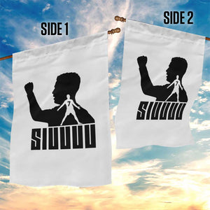 Siuuuu Number Seven Soccer Celebration Garden Flag Funny Sport Lovers Gift TS12 Print Your Wear