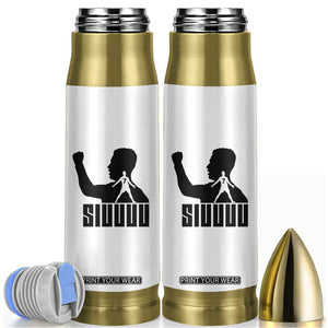 Siuuuu Number Seven Soccer Celebration Bullet Tumbler Funny Sport Lovers Gift TS12 White Print Your Wear