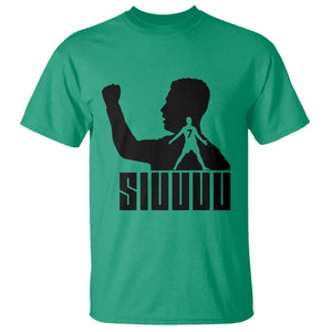Siuuuu Number Seven Soccer Celebration T Shirt Funny Sport Lovers Gift TS12 Irish Green Print Your Wear