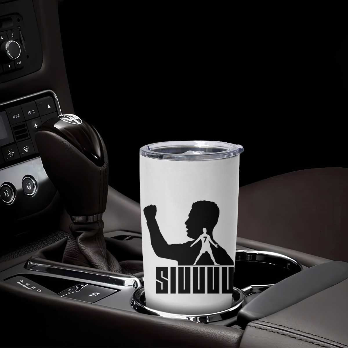 Siuuuu Number Seven Soccer Celebration Tumbler Cup Funny Sport Lovers Gift TS12 Print Your Wear