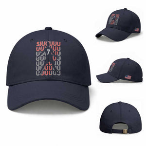 Siuuuu Soccer Celebration Baseball Cap Gift For Fans TS12 Baseball Cap Universal Fit Navy Print Your Wear