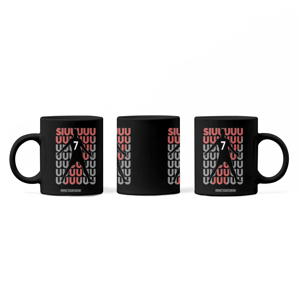 Siuuuu Soccer Celebration Coffee Mug Gift For Fans TS12 Print Your Wear