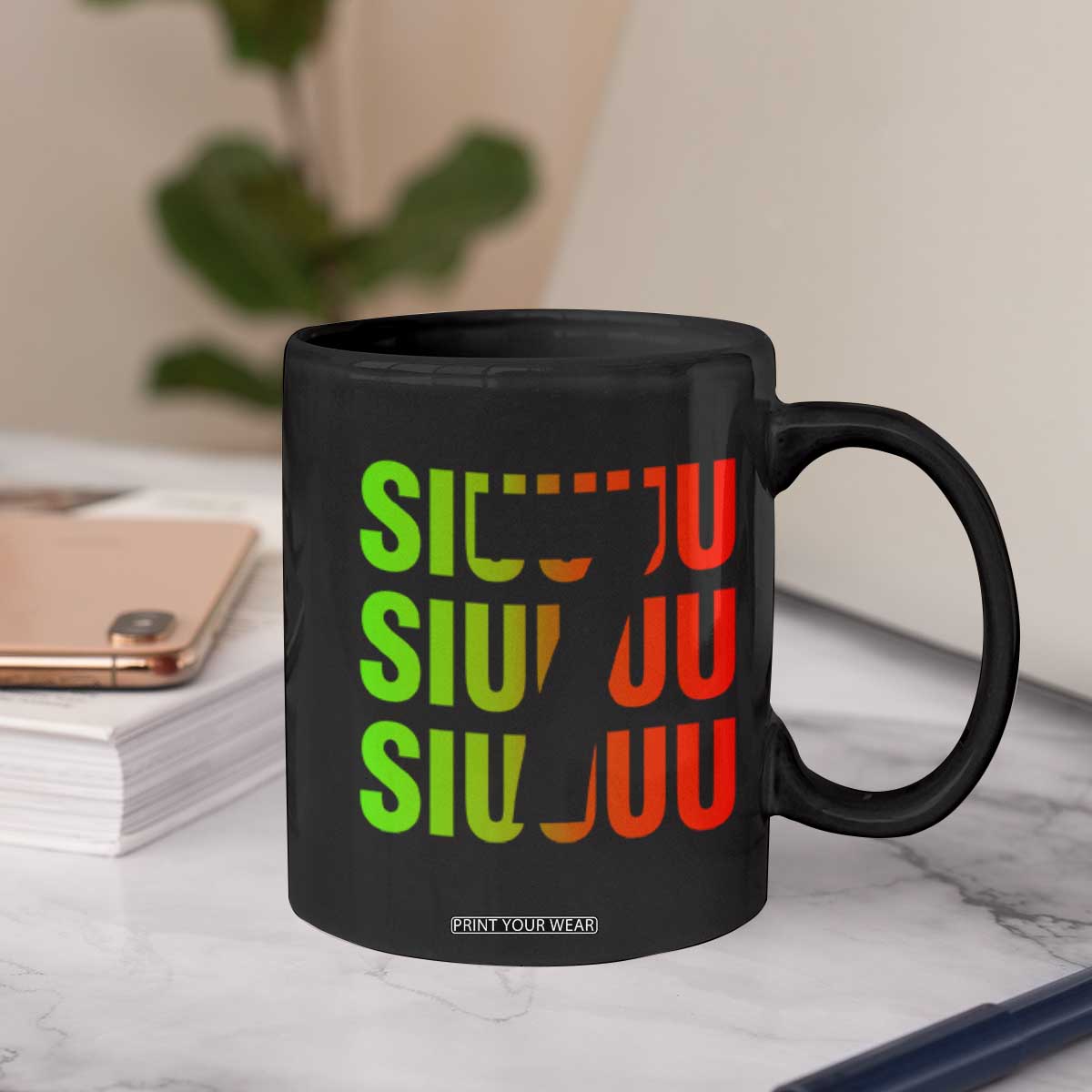 Siuuuu Soccer Celebration Coffee Mug Gift For Soccer Lovers TS12 Print Your Wear