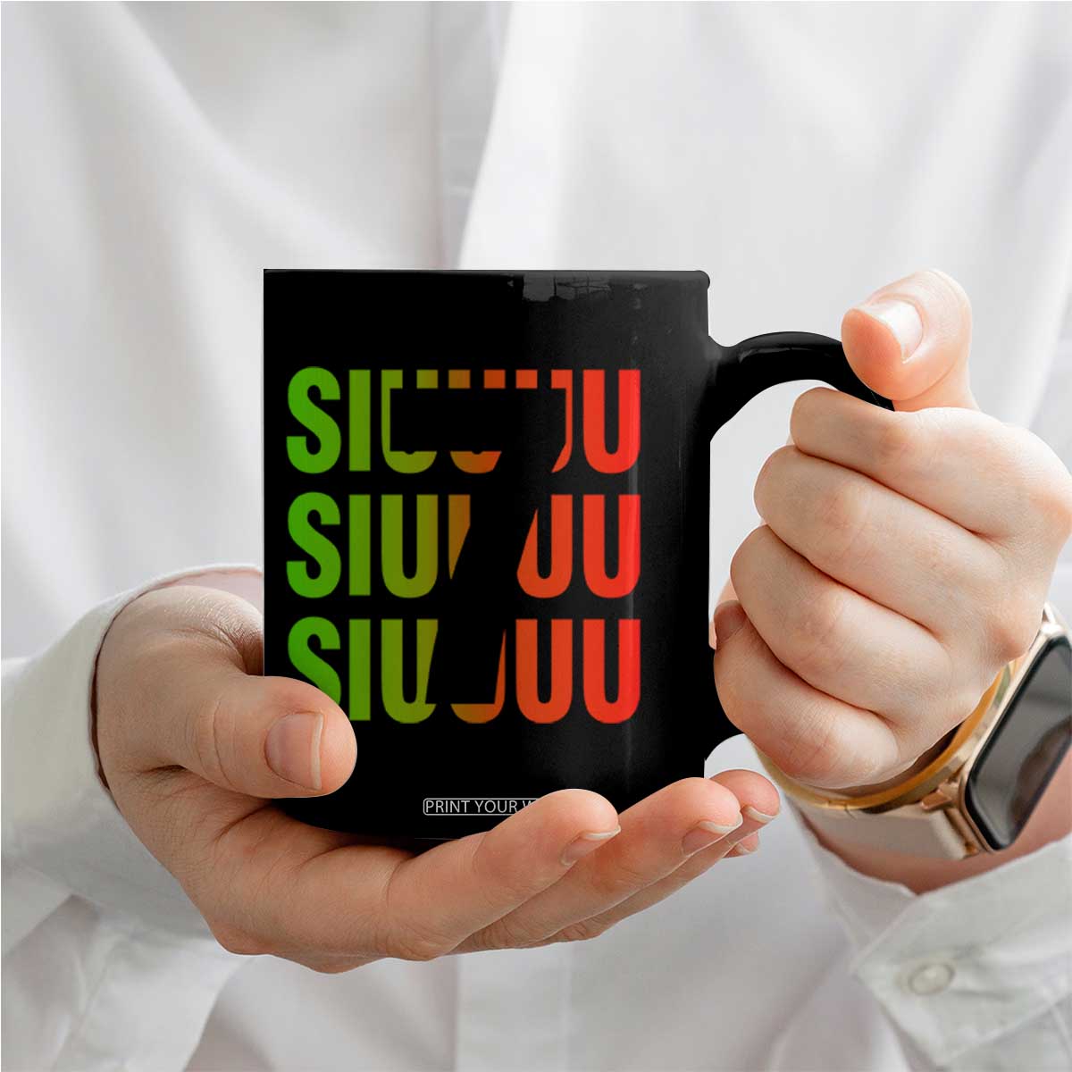 Siuuuu Soccer Celebration Coffee Mug Gift For Soccer Lovers TS12 Print Your Wear