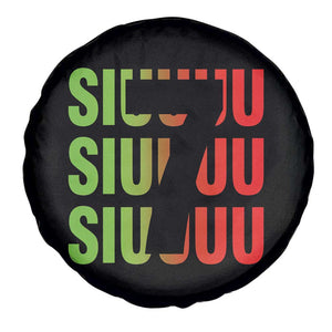 Siuuuu Soccer Celebration Spare Tire Cover Gift For Soccer Lovers TS12 Print Your Wear