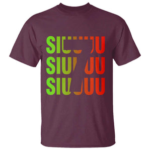 Siuuuu Soccer Celebration T Shirt Gift For Soccer Lovers TS12 Maroon Print Your Wear