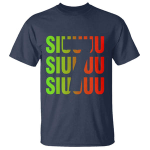 Siuuuu Soccer Celebration T Shirt Gift For Soccer Lovers TS12 Navy Print Your Wear