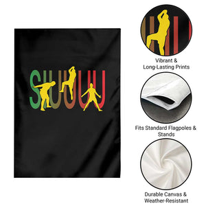 Funny Game Day Soccer Celebration Gift Garden Flag Siuuuu TS12 Print Your Wear