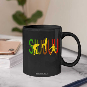 Funny Game Day Soccer Celebration Gift Coffee Mug Siuuuu TS12 Print Your Wear