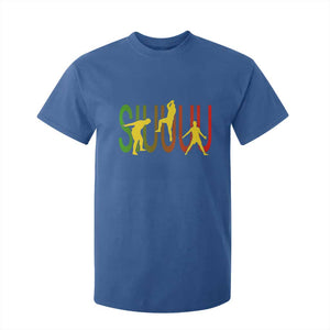 Funny Game Day Soccer Celebration Gift T Shirt For Kid Siuuuu TS12 Royal Blue Print Your Wear