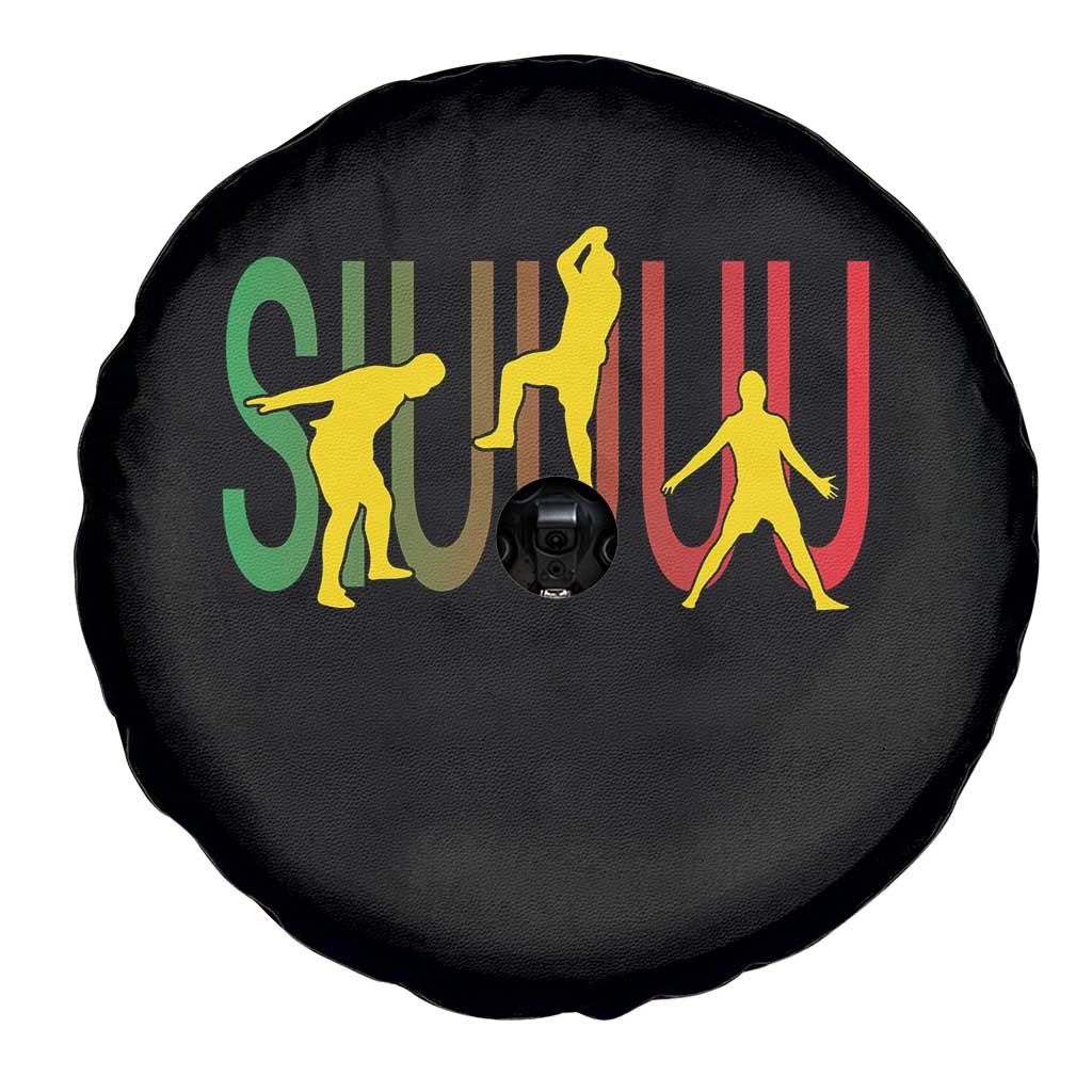 Funny Game Day Soccer Celebration Gift Spare Tire Cover Siuuuu TS12 Print Your Wear