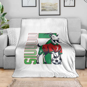 Siuuuu Game Day Soccer Celebration Throw Blanket Gift For Fans TS12 Print Your Wear