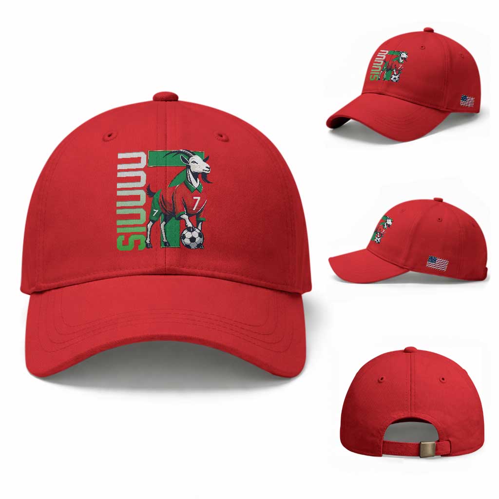 Siuuuu Game Day Soccer Celebration Baseball Cap Gift For Fans TS12 Baseball Cap Universal Fit Red Print Your Wear
