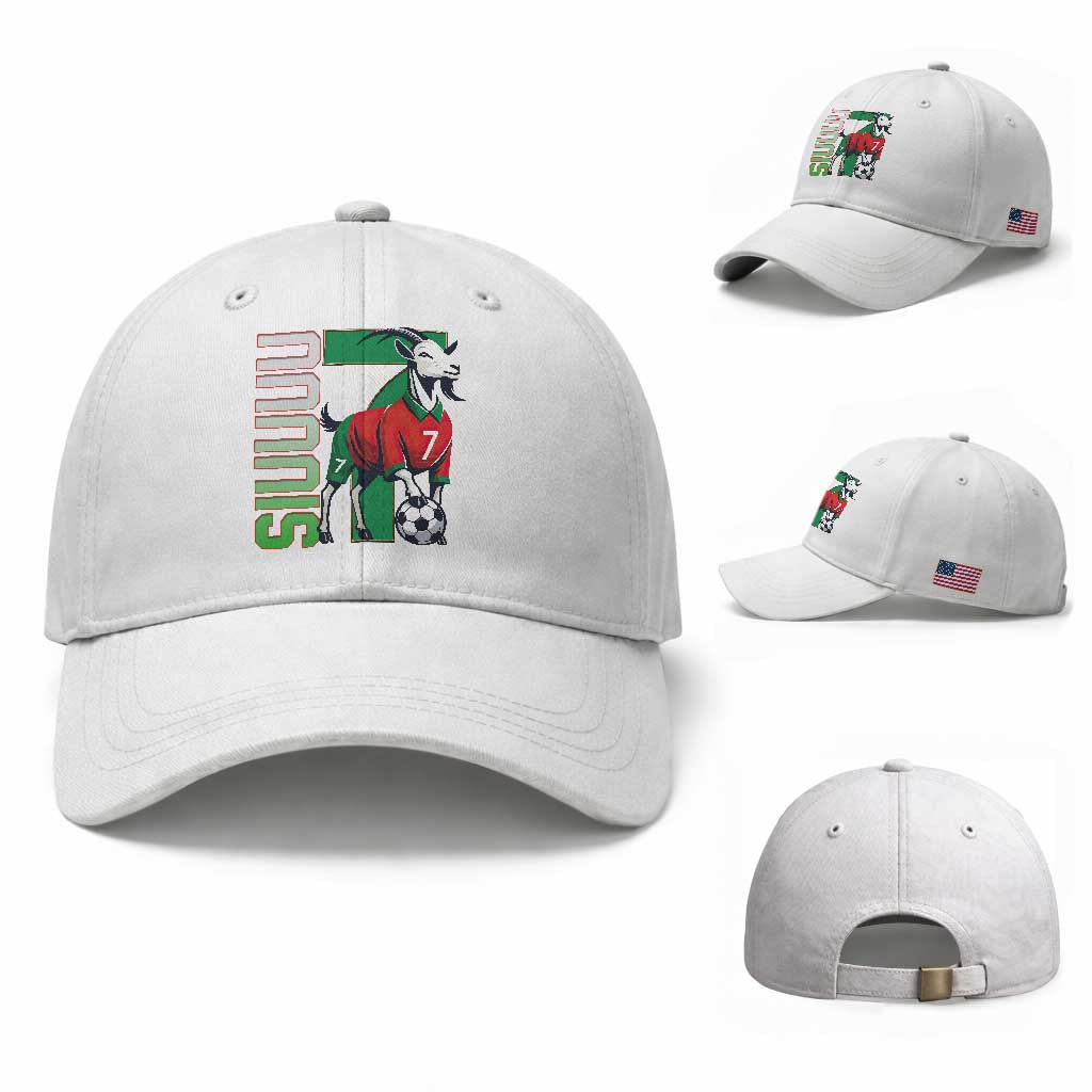 Siuuuu Game Day Soccer Celebration Baseball Cap Gift For Fans TS12 Baseball Cap Universal Fit White Print Your Wear