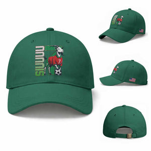 Siuuuu Game Day Soccer Celebration Baseball Cap Gift For Fans TS12 Baseball Cap Universal Fit Irish Green Print Your Wear