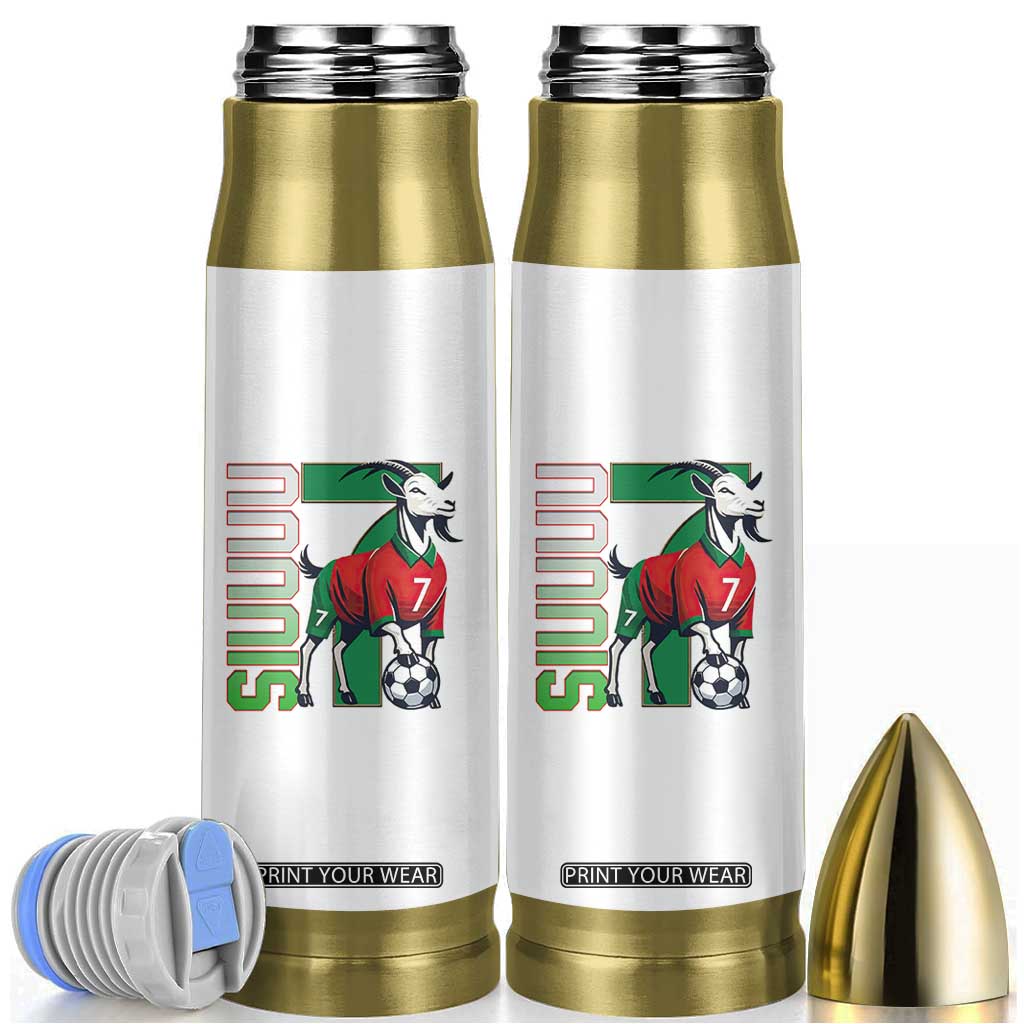 Siuuuu Game Day Soccer Celebration Bullet Tumbler Gift For Fans TS12 White Print Your Wear