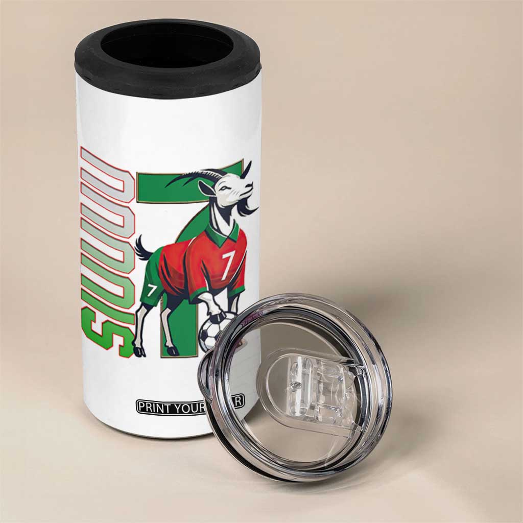 Siuuuu Game Day Soccer Celebration 4 in 1 Can Cooler Tumbler Gift For Fans TS12 Print Your Wear