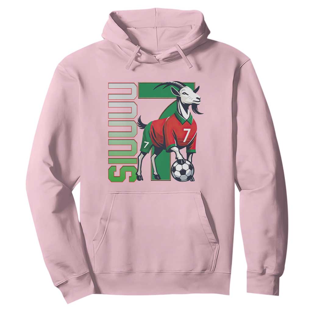 Siuuuu Game Day Soccer Celebration Hoodie Gift For Fans TS12 Light Pink Print Your Wear