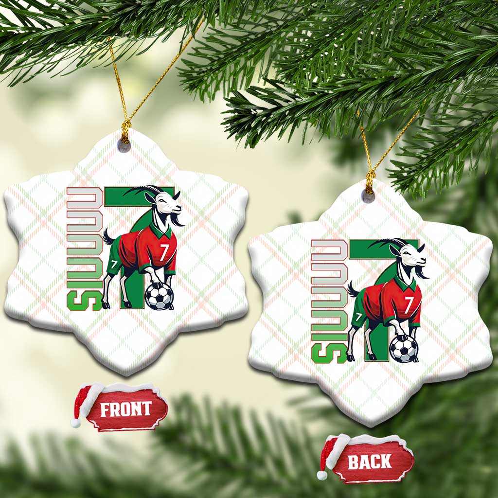 Siuuuu Game Day Soccer Celebration Ceramic Ornament Gift For Fans TS12 Print Your Wear