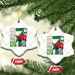 Siuuuu Game Day Soccer Celebration Ceramic Ornament Gift For Fans TS12 Print Your Wear
