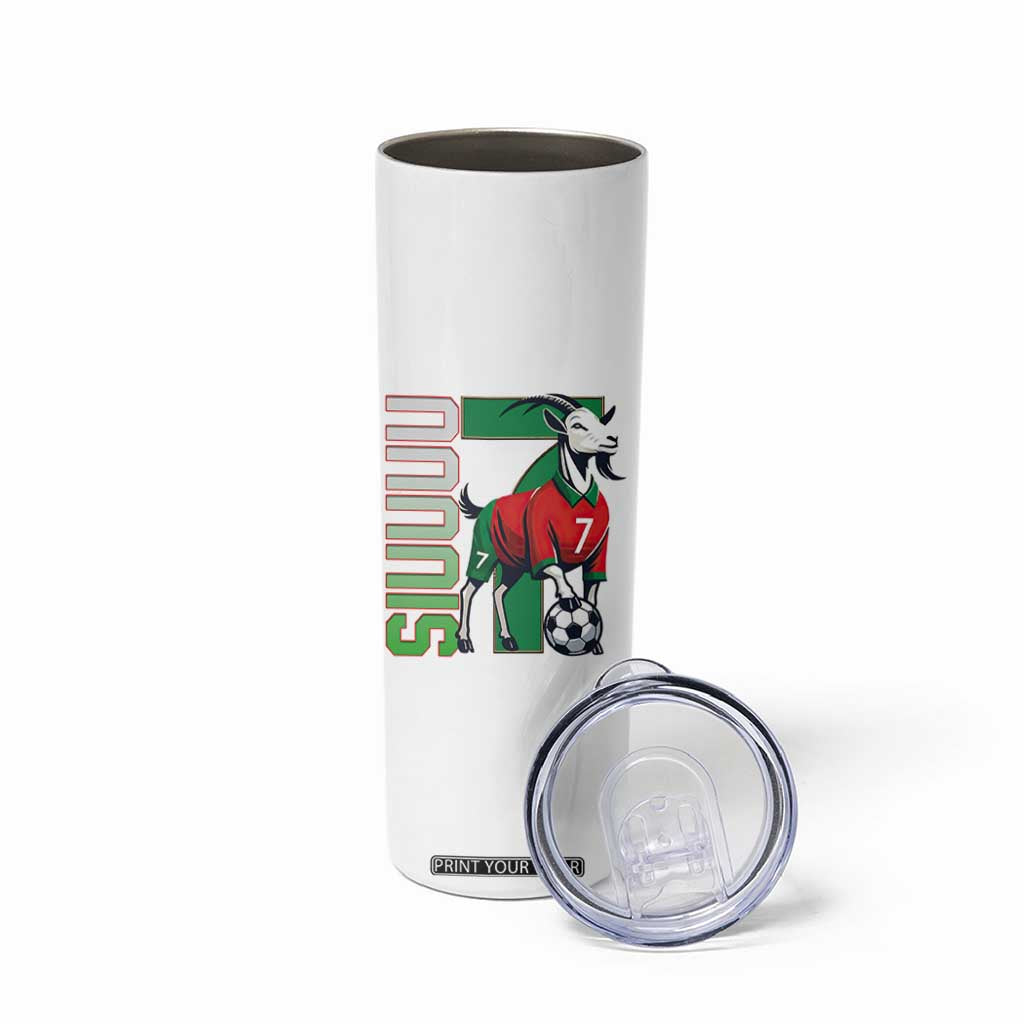 Siuuuu Game Day Soccer Celebration Skinny Tumbler Gift For Fans TS12 Print Your Wear