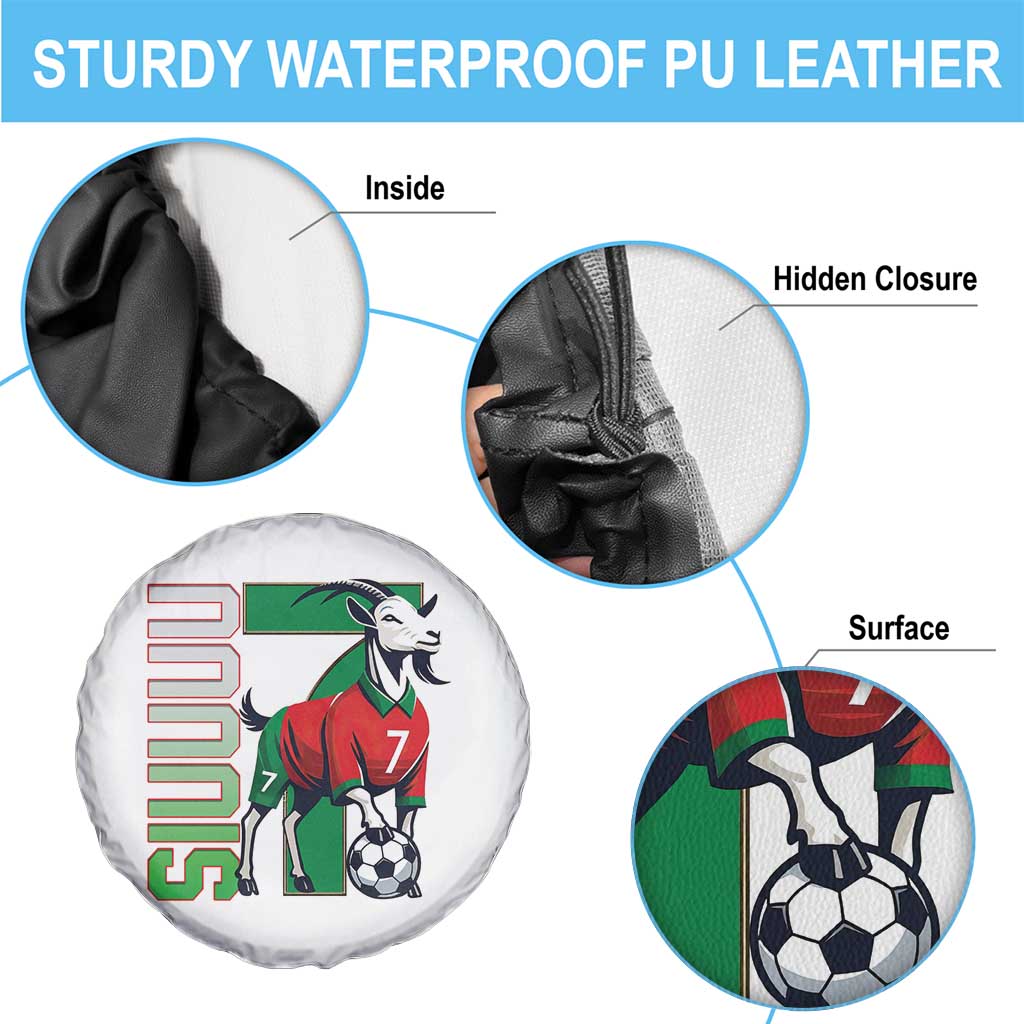 Siuuuu Game Day Soccer Celebration Spare Tire Cover Gift For Fans TS12 Print Your Wear