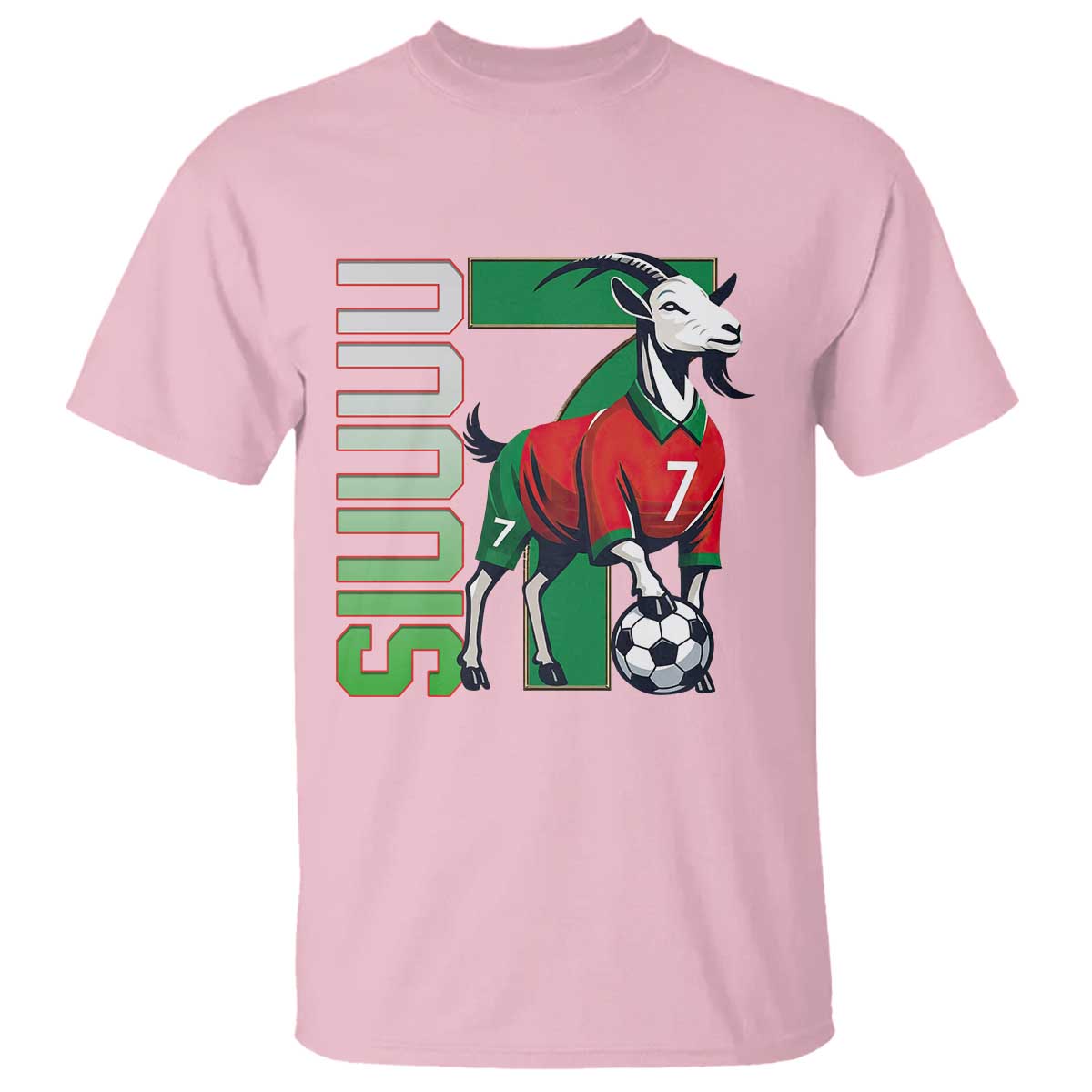 Siuuuu Game Day Soccer Celebration T Shirt Gift For Fans TS12 Light Pink Print Your Wear