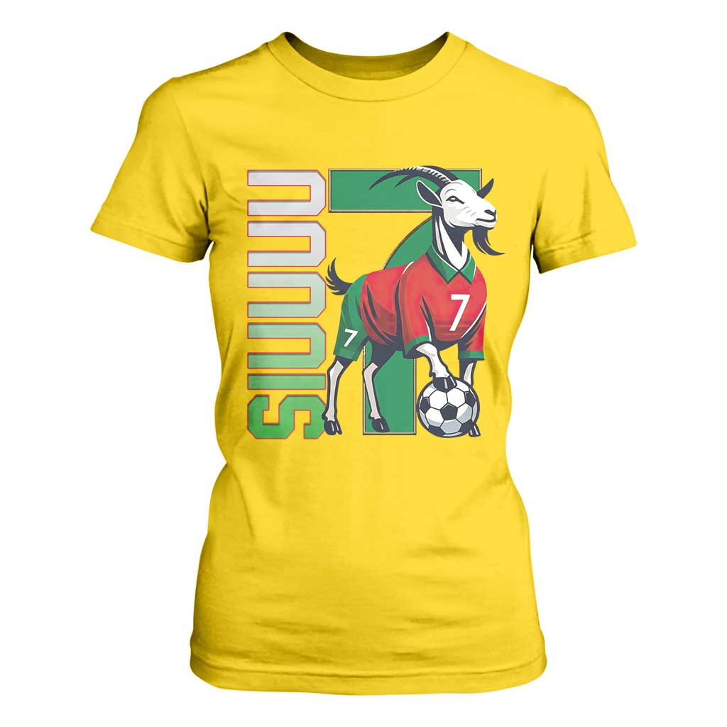 Siuuuu Game Day Soccer Celebration T Shirt For Women Gift For Fans TS12 Daisy Print Your Wear
