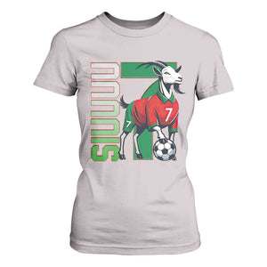 Siuuuu Game Day Soccer Celebration T Shirt For Women Gift For Fans TS12 Ice Gray Print Your Wear