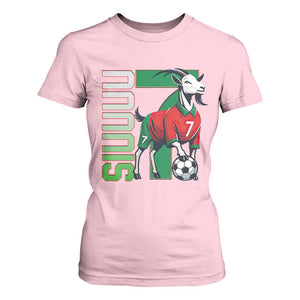 Siuuuu Game Day Soccer Celebration T Shirt For Women Gift For Fans TS12 Light Pink Print Your Wear