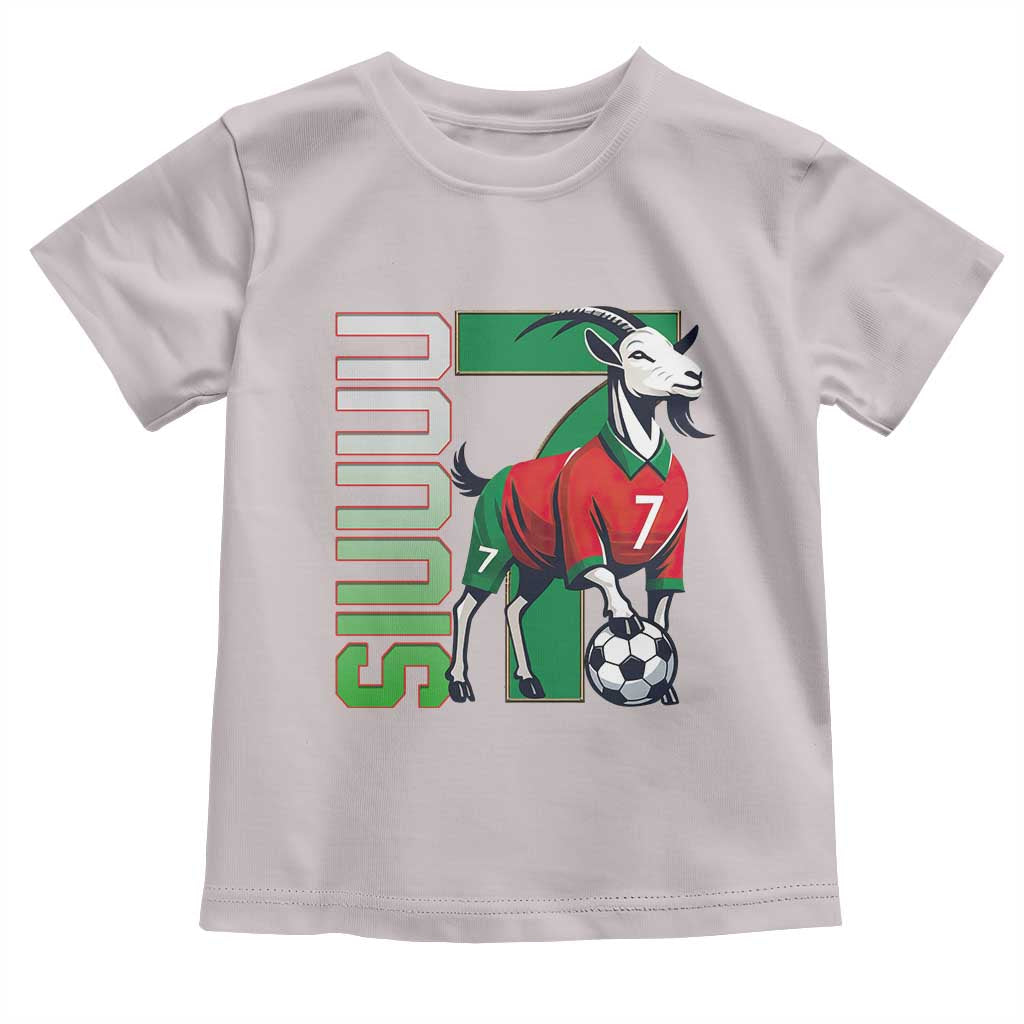 Siuuuu Game Day Soccer Celebration Toddler T Shirt Gift For Fans TS12 Ice Gray Print Your Wear
