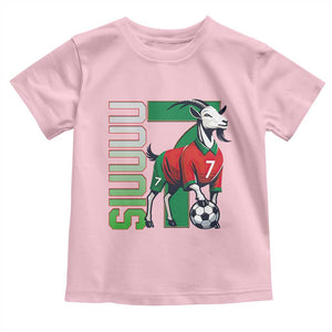 Siuuuu Game Day Soccer Celebration Toddler T Shirt Gift For Fans TS12 Light Pink Print Your Wear