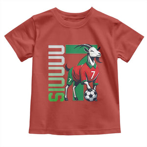 Siuuuu Game Day Soccer Celebration Toddler T Shirt Gift For Fans TS12 Red Print Your Wear