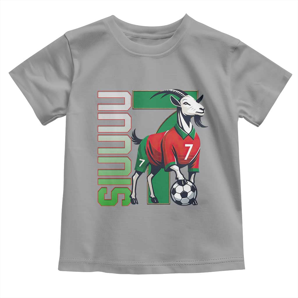 Siuuuu Game Day Soccer Celebration Toddler T Shirt Gift For Fans TS12 Sport Gray Print Your Wear