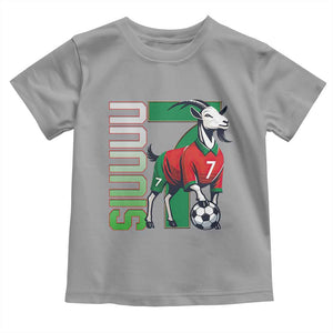 Siuuuu Game Day Soccer Celebration Toddler T Shirt Gift For Fans TS12 Sport Gray Print Your Wear