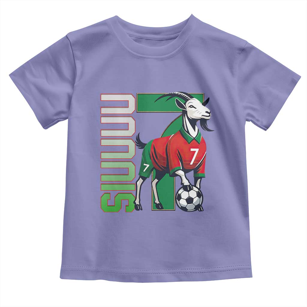 Siuuuu Game Day Soccer Celebration Toddler T Shirt Gift For Fans TS12 Violet Print Your Wear