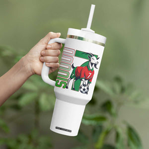 Siuuuu Game Day Soccer Celebration Tumbler With Handle Gift For Fans TS12 Print Your Wear