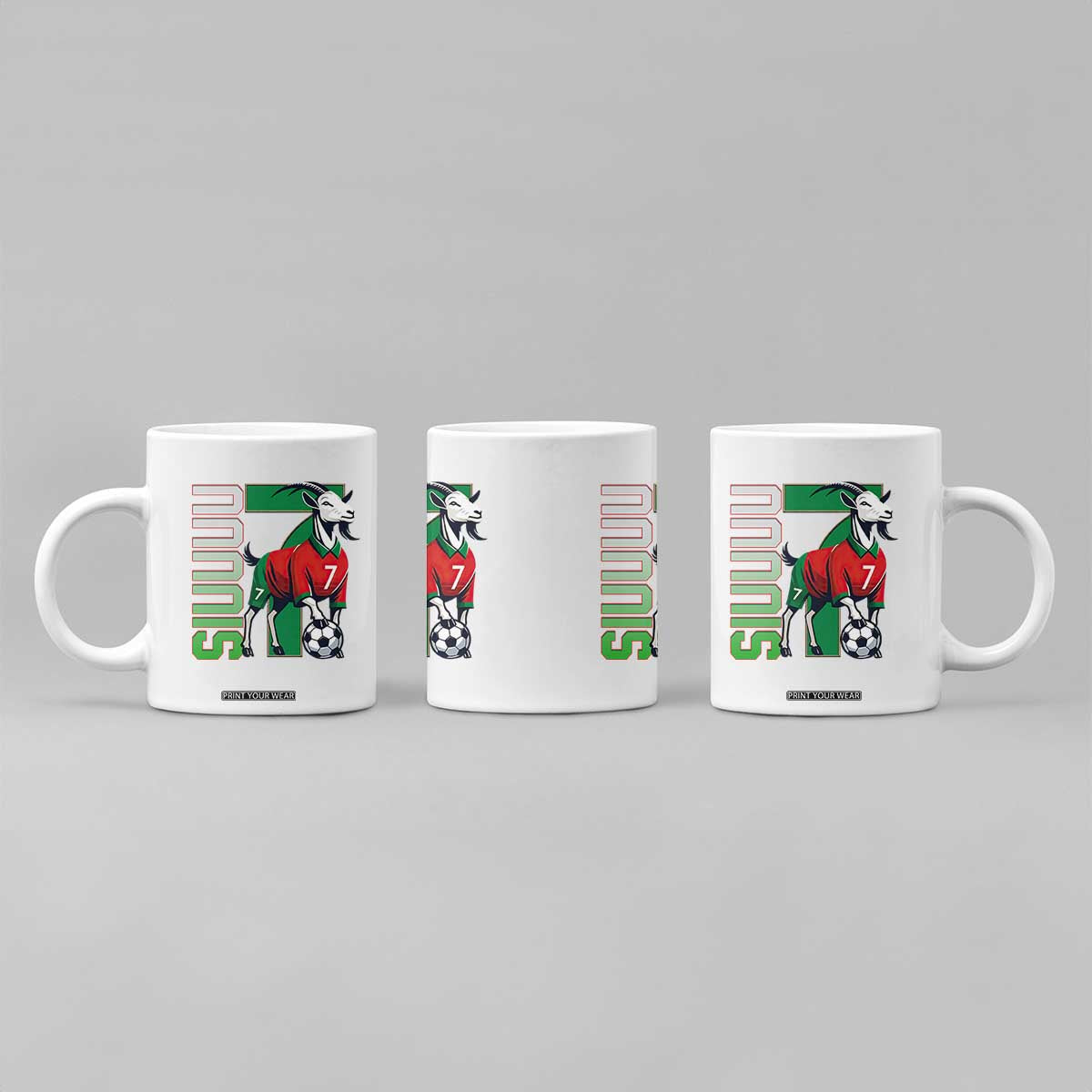 Siuuuu Game Day Soccer Celebration Coffee Mug Gift For Fans TS12 Print Your Wear