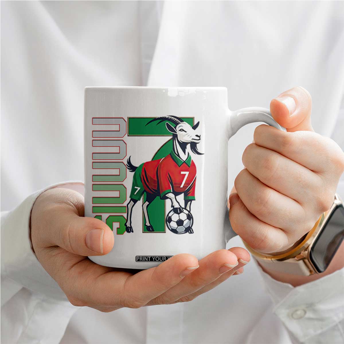 Siuuuu Game Day Soccer Celebration Coffee Mug Gift For Fans TS12 Print Your Wear