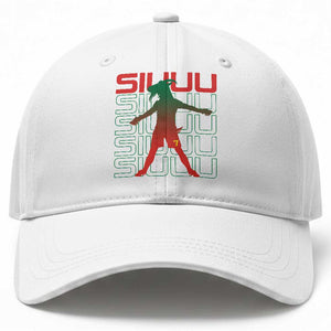 Funny Siuuuu Baseball Cap Iconic Goal Shout Soccer Lover Gift TS12 Print Your Wear