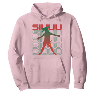 Funny Siuuuu Hoodie Iconic Goal Shout Soccer Lover Gift TS12 Light Pink Print Your Wear